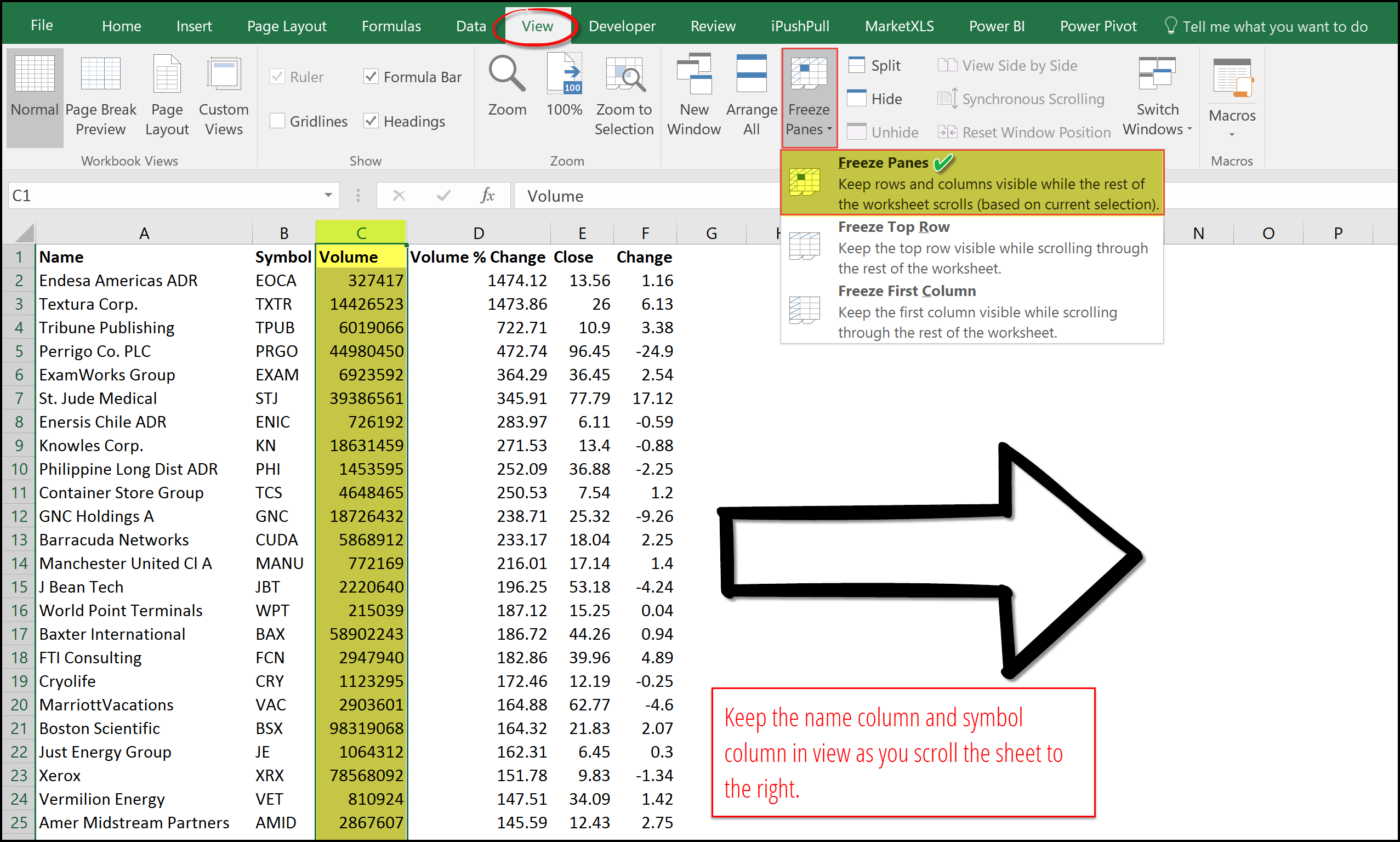 How To Freeze Rows And Columns In Excel BRAD EDGAR